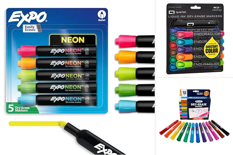 Detailed view of Best Vibrant Dry Erase Markers