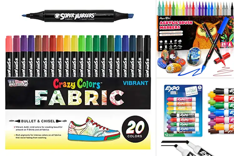 Detailed view of Best Vibrant Ink Markers